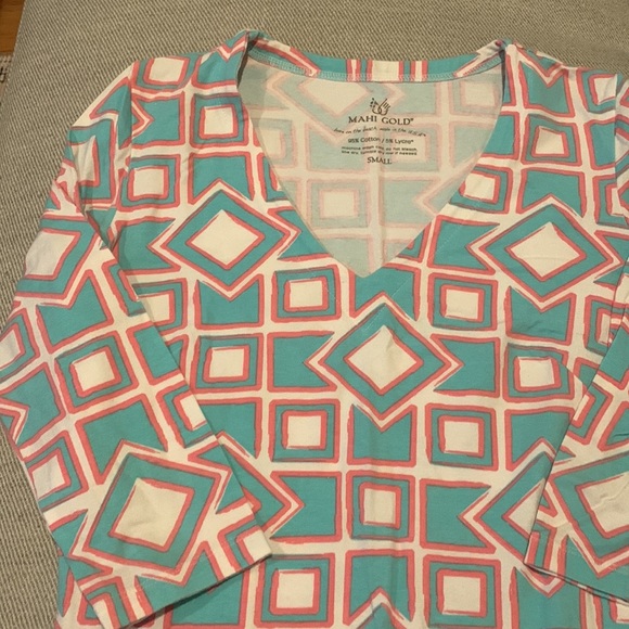 Mahi Gold 3/4 Length Dress — SIZE SMALL! - Picture 2 of 3